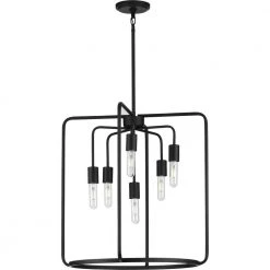 Bonn 6-Light Black Pendant by Progress Lighting -Progress Lighting Shop black progress lighting chandeliers p500225 031 c3 1000