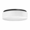 11 in. LED Drums 21-Watt Black Integrated LED Flush Mount for Garage and Pantry by Progress Lighting -Progress Lighting Shop black progress lighting flush mount lights p730005 031 30 64 1000