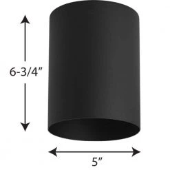 5" Black Outdoor Modern Ceiling Mount Cylinder for Outdoor Spaces by Progress Lighting 21 5" Black Outdoor Modern Ceiling Mount Cylinder for Outdoor Spaces by Progress Lighting -Progress Lighting Shop black progress lighting outdoor flush mount lights p5774 31 76 1000