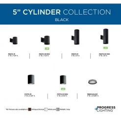 5" Black Outdoor Modern Ceiling Mount Cylinder for Outdoor Spaces by Progress Lighting 14 5" Black Outdoor Modern Ceiling Mount Cylinder for Outdoor Spaces by Progress Lighting -Progress Lighting Shop black progress lighting outdoor flush mount lights p5774 31 a0 1000