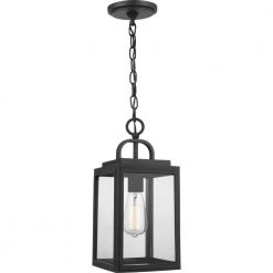 Grandbury Collection 1-Light Textured Black Clear Glass Farmhouse Outdoor Hanging Lantern Light by Progress Lighting 18 Grandbury Collection 1-Light Textured Black Clear Glass Farmhouse Outdoor Hanging Lantern Light by Progress Lighting -Progress Lighting Shop black progress lighting outdoor pendant lights p550064 031 1f 1000