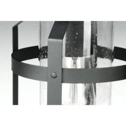 Haslett Collection 1-Light Textured Black Clear Seeded Glass Farmhouse Outdoor Small Wall Lantern Light by Progress Lighting 14 Haslett Collection 1-Light Textured Black Clear Seeded Glass Farmhouse Outdoor Small Wall Lantern Light by Progress Lighting -Progress Lighting Shop black progress lighting outdoor sconces p560094 031 4f 1000