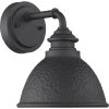 Englewood Collection 1-Light Textured Black Farmhouse Outdoor Small Wall Lantern Light by Progress Lighting