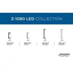 Z-1080 LED Collection 2-Light Textured Black White Acrylic Shade Modern Outdoor Large Wall Sconce Light by Progress Lighting -Progress Lighting Shop black progress lighting outdoor sconces p560211 031 30 a0 1000