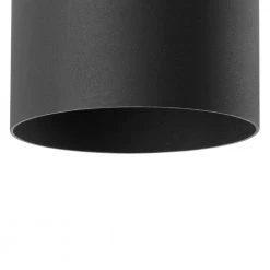 Cylinder Collection 6" Black Modern Outdoor LED Up and Down Light Aluminum Wall Lantern by Progress Lighting -Progress Lighting Shop black progress lighting outdoor sconces p5642 31 30k 4f 1000