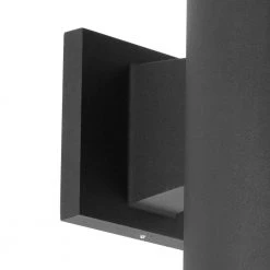 5" Black Outdoor Modern Wall Cylinder for Outdoor Spaces with Up-Down Light Output by Progress Lighting -Progress Lighting Shop black progress lighting outdoor sconces p5674 31 d4 1000
