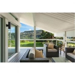 5" Black Outdoor Modern Wall Cylinder for Outdoor Spaces with Up-Down Light Output by Progress Lighting -Progress Lighting Shop black progress lighting outdoor sconces p5675 31 c3 1000