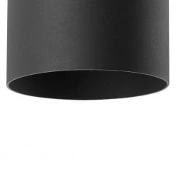 Cylinder Collection 6" Black Modern LED Aluminum Outdoor Ceiling Light for Garage, Porch and Entry by Progress Lighting -Progress Lighting Shop black progress lighting outdoor sconces p5741 31 30k d4 1000