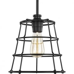 Chambers 1-Light Black Mini-Pendant by Progress Lighting 21 Chambers 1-Light Black Mini-Pendant by Progress Lighting -Progress Lighting Shop black progress lighting pendant lights p500281 031 76 1000