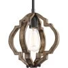 Spicewood 1-Light Black Gilded Iron Mini Pendant by Progress Lighting