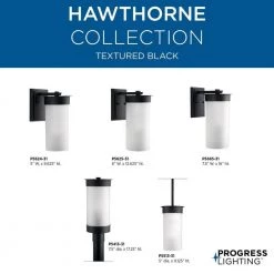 Hawthorne Collection 2-Light Textured Black Etched Seeded Glass Craftsman Outdoor Post Lantern Light by Progress Lighting -Progress Lighting Shop black progress lighting post lanterns p5413 31 4f 1000