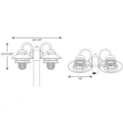 Newport Collection 2-Light Textured Black Prismatic Polycarbonate Shade Transitional Outdoor Post Lantern Light by Progress Lighting -Progress Lighting Shop black progress lighting post lanterns p5493 31 31 1000