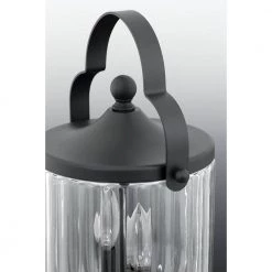McPherson Collection 2-Light Outdoor Black Post Lamp by Progress Lighting -Progress Lighting Shop black progress lighting post light sets p540023 031 40 1000