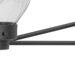 Spatial Collection 2-Light Matte Black Clear Glass Global Bath Vanity Light by Progress Lighting -Progress Lighting Shop black progress lighting vanity lighting p300113 031 4f 1000
