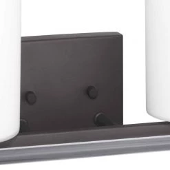 Lisbon Collection 4-Light Matte Black Etched Opal Glass Luxe Bath Vanity Light by Progress Lighting -Progress Lighting Shop black progress lighting vanity lighting p300200 031 4f 1000