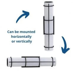 Grid LED Collection 1-Light Black White Linen Glass LED Modern Wall Light by Progress Lighting -Progress Lighting Shop black progress lighting vanity lighting p300332 031 30 4f 1000