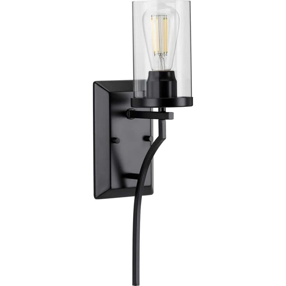 Lassiter 1-Light Black Wall Bracket by Progress Lighting 3 Lassiter 1-Light Black Wall Bracket by Progress Lighting