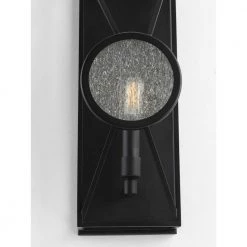 Cumberland 1-Light Black Wall Sconce by Progress Lighting 15 Cumberland 1-Light Black Wall Sconce by Progress Lighting -Progress Lighting Shop black progress lighting vanity lighting p710076 031 44 1000