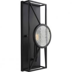 Cumberland 1-Light Black Wall Sconce by Progress Lighting 13 Cumberland 1-Light Black Wall Sconce by Progress Lighting -Progress Lighting Shop black progress lighting vanity lighting p710076 031 4f 1000