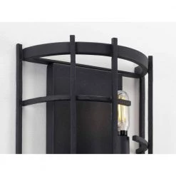 Torres 2-Light Black Wall Sconce by Progress Lighting -Progress Lighting Shop black progress lighting vanity lighting p710077 031 44 1000