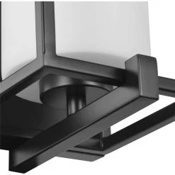 Chadwick 1-Light Black Wall Bracket Sconce by Progress Lighting -Progress Lighting Shop black progress lighting vanity lighting p710089 031 44 1000
