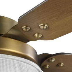 Tempt 52 in. Integrated LED Brass Ceiling Fan with Light by Progress Lighting 18 Tempt 52 in. Integrated LED Brass Ceiling Fan with Light by Progress Lighting -Progress Lighting Shop brass progress lighting ceiling fans with lights p2578 16330k c3 1000