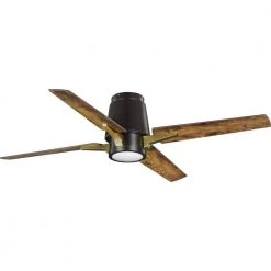 Lindale 52 in. Architectural Bronze Ceiling Fan by Progress Lighting 12 Lindale 52 in. Architectural Bronze Ceiling Fan by Progress Lighting -Progress Lighting Shop bronze progress lighting ceiling fans without lights p250028 129 66 1000