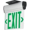 120-Volt Brushed Aluminum Integrated LED Exit Sign by Progress Lighting -Progress Lighting Shop brushed aluminum finish progress lighting emergency exit lights peese sg 16 64 1000