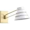 Jeffrey Alan Marks Point Dume Collection Onshore Brushed Brass Swing Arm Wall Sconce by Progress Lighting -Progress Lighting Shop brushed brass progress lighting wall sconces p710070 160 64 1000
