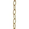 Accessory Chain 10 in. Brushed Bronze 9-Gauge Chain by Progress Lighting
