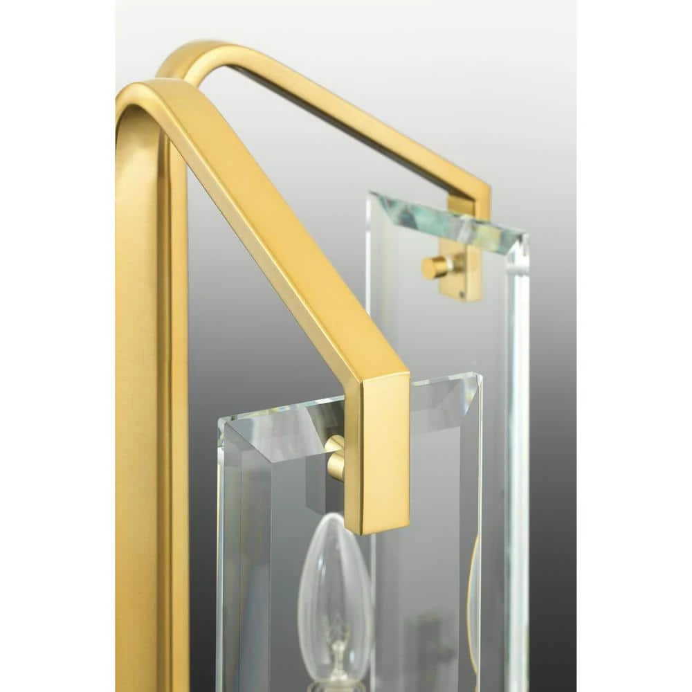 Cahill Collection 1-Light Brushed Bronze Clear Glass Luxe Bath Vanity Light by Progress Lighting 5 Cahill Collection 1-Light Brushed Bronze Clear Glass Luxe Bath Vanity Light by Progress Lighting - Image 3
