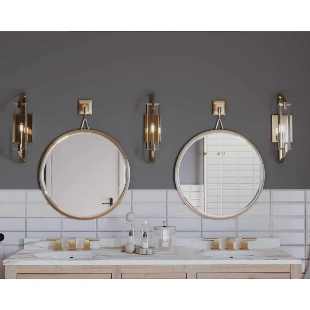 Cahill Collection 1-Light Brushed Bronze Clear Glass Luxe Bath Vanity Light by Progress Lighting 8 Cahill Collection 1-Light Brushed Bronze Clear Glass Luxe Bath Vanity Light by Progress Lighting - Image 6