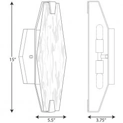 Rae 2-Light Brushed Bronze Wall Sconce by Progress Lighting 15 Rae 2-Light Brushed Bronze Wall Sconce by Progress Lighting -Progress Lighting Shop brushed bronze progress lighting vanity lighting p710078 109 76 1000
