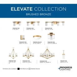 Elevate Collection 1-Light Brushed Bronze Etched White Glass Mid-Century Modern Bath Vanity Light by Progress Lighting 16 Elevate Collection 1-Light Brushed Bronze Etched White Glass Mid-Century Modern Bath Vanity Light by Progress Lighting -Progress Lighting Shop brushed bronze progress lighting wall sconces p300020 109 76 1000