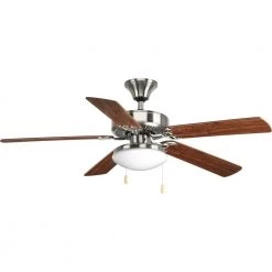 Fan Light Kits Collection 2-Light Brushed Nickel Ceiling Fan Light Kit by Progress Lighting -Progress Lighting Shop brushed nickel progress lighting ceiling fan light kits p2602 09wb 44 1000