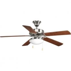 Fan Light Kits Collection 2-Light Brushed Nickel Ceiling Fan Light Kit by Progress Lighting -Progress Lighting Shop brushed nickel progress lighting ceiling fan light kits p2602 09wb 4f 1000