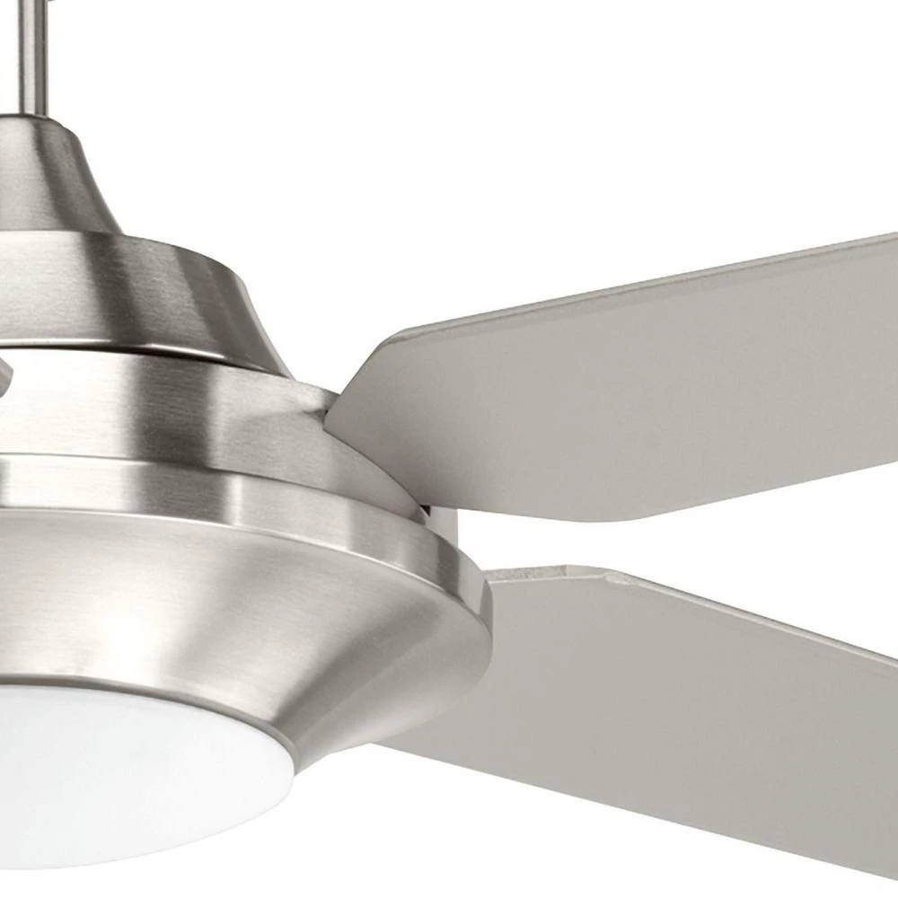 Signature Plus II Collection 54 in. LED Indoor Brushed Nickel Modern Ceiling Fan with Light Kit and Remote by Progress Lighting 11 Signature Plus II Collection 54 in. LED Indoor Brushed Nickel Modern Ceiling Fan with Light Kit and Remote by Progress Lighting - Image 9
