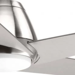 Gust Collection 54 in. LED Brushed Nickel Ceiling Fan by Progress Lighting -Progress Lighting Shop brushed nickel progress lighting ceiling fans with lights p2582 0930k a0 1000