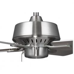 Drift Collection 32" 4-Blade Modern Brushed Nickel Ceiling Fan for Small Bedrooms by Progress Lighting -Progress Lighting Shop brushed nickel progress lighting ceiling fans without lights p250008 009 d4 1000