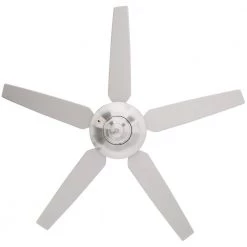AirPro Signature 54 in. Indoor Brushed Nickel Modern Ceiling Fan by Progress Lighting -Progress Lighting Shop brushed nickel progress lighting ceiling fans without lights p2530 09 77 1000