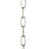 Brushed Nickel 9-Gauge Accessory Chain by Progress Lighting -Progress Lighting Shop brushed nickel progress lighting chains p8757 09 64 1000
