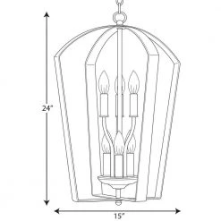 Gather Collection 6-Light Brushed Nickel Foyer Pendant by Progress Lighting -Progress Lighting Shop brushed nickel progress lighting chandeliers p3929 09 76 1000