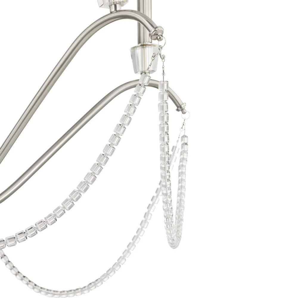 Stratham 9-Light Brushed Nickel Chandelier by Progress Lighting 4 Stratham 9-Light Brushed Nickel Chandelier by Progress Lighting - Image 2