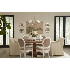 Winslett Collection 5-Light Brushed Nickel Clear Seeded Glass Coastal Chandelier Light by Progress Lighting -Progress Lighting Shop brushed nickel progress lighting chandeliers p400206 009 4f 1000