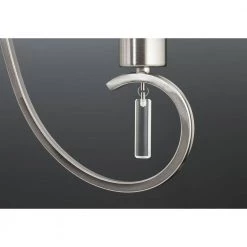 Invite Collection 5-Light Brushed Nickel White Silk Mylar Shade New Traditional Chandelier Light by Progress Lighting -Progress Lighting Shop brushed nickel progress lighting chandeliers p4696 09 66 1000