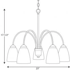 Gather Collection 5-Light Brushed Nickel Etched Glass Traditional Chandelier Light by Progress Lighting 9 Gather Collection 5-Light Brushed Nickel Etched Glass Traditional Chandelier Light by Progress Lighting -Progress Lighting Shop brushed nickel progress lighting chandeliers p4735 09 76 1000