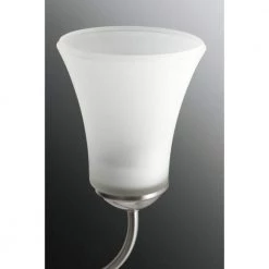 Classic Collection 5-Light Brushed Nickel Etched Glass Traditional Chandelier Light by Progress Lighting -Progress Lighting Shop brushed nickel progress lighting chandeliers p4770 09 77 1000