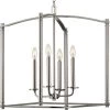 Winslett 4-Light Brushed Nickel Foyer Pendant by Progress Lighting -Progress Lighting Shop brushed nickel progress lighting chandeliers p500240 009 64 1000