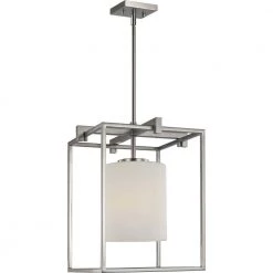 Chadwick 1-Light Brushed Nickel Mini-Pendant by Progress Lighting -Progress Lighting Shop brushed nickel progress lighting chandeliers p500274 009 4f 1000