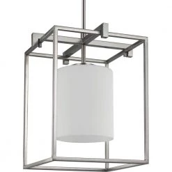 Chadwick 1-Light Brushed Nickel Mini-Pendant by Progress Lighting